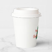 Vrolijke kerst wegwerpbeker papieren bekers (Rechts)