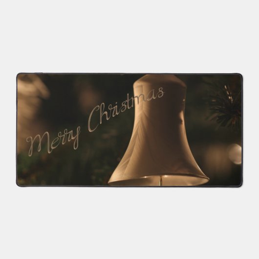 "Vrolijke kerstbel" Bureaumat (Voorkant)