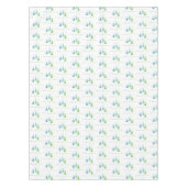 Vrolijke kerstbomen Groene en Blauwgroen vakantie Tafelkleed (Voorkant)