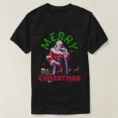 Vrolijke kerstbomen t-shirt (Design voorkant)