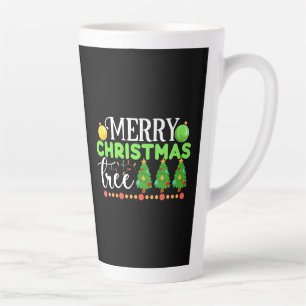 Vrolijke kerstboom-34564 latte mok