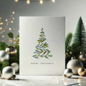 Vrolijke kerstboom Kaarten