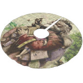 Vrolijke kerstboom klassieke illustratie kerstboom rok (Gekanteld)