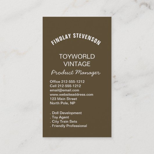 Vrolijke kerstboom klassieke illustratie visitekaartje (Achterkant)