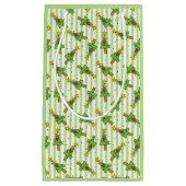 Vrolijke kerstboom met lichtjes Ornamenten Star Klein Cadeauzakje (Voorkant)