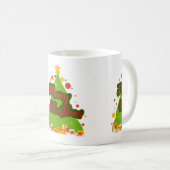 Vrolijke kerstboom mok (Voorkant rechts)
