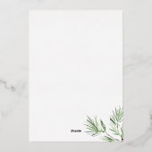 Vrolijke Kerstboom Multi Foto Folie Feestdagenkaart (Achterkant)