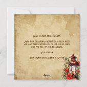  vrolijke kerstboom sinterklaas hondencadeaus feestdagenkaart (Achterkant)