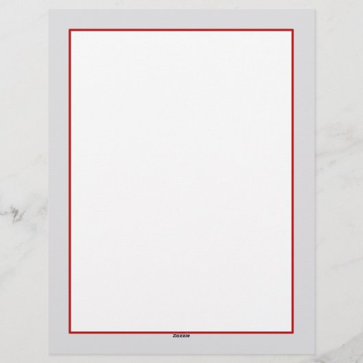 Vrolijke kerstbrief Mid Century Tree Ornamenten Briefhoofd (Achterkant)