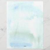 Vrolijke kerstbrieven Mid Century Moderne bomen Briefhoofd (Achterkant)