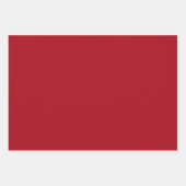 Vrolijke kerstcadeaus rond de boom inpakpapier vel (Voorkant 3)