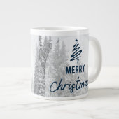 VROLIJKE KERSTDAG GROTE KOFFIEKOP (Voorkant rechts)