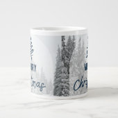 VROLIJKE KERSTDAG GROTE KOFFIEKOP (Voorkant)