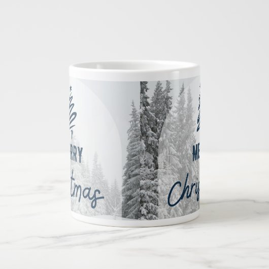 VROLIJKE KERSTDAG GROTE KOFFIEKOP (Voorkant)