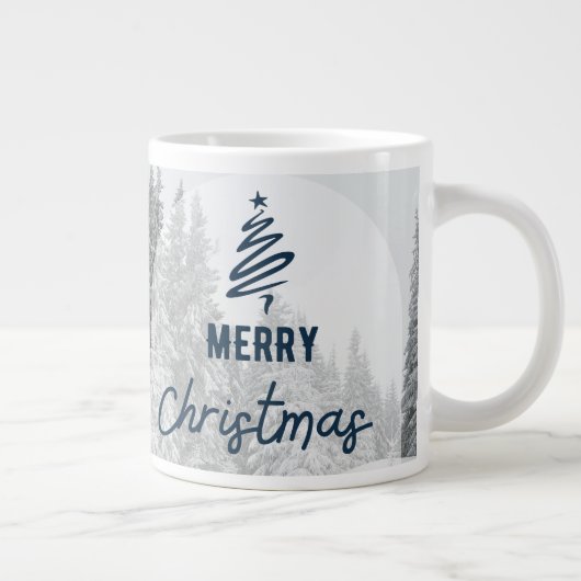 VROLIJKE KERSTDAG GROTE KOFFIEKOP (Rechts)