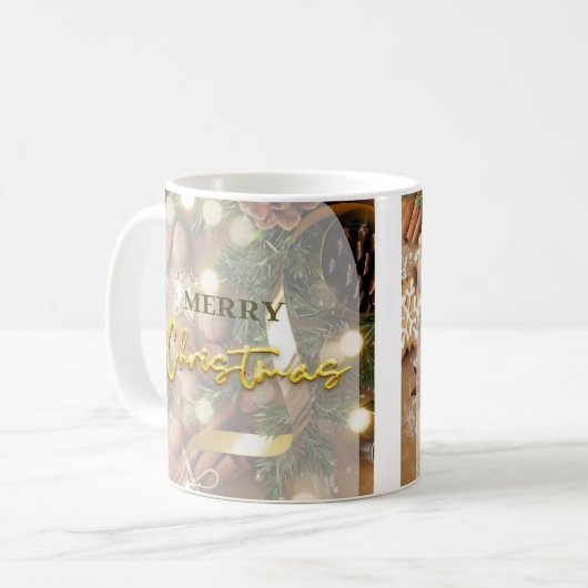 VROLIJKE KERSTDAG KOFFIEMOK (Voorkant links)