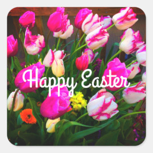 Vrolijke kerstdroom en griezeligheid #1-1 vierkante sticker