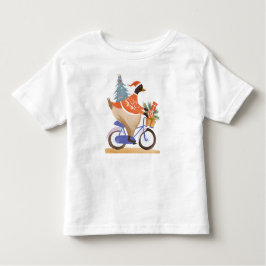 Vrolijke kersteend kinder shirts