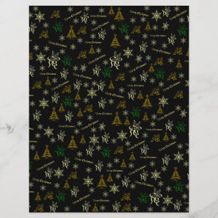 vrolijke kerstfeestdag flyer