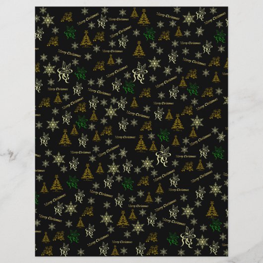 vrolijke kerstfeestdag flyer (Voorkant)