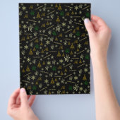 vrolijke kerstfeestdag flyer (Hand)