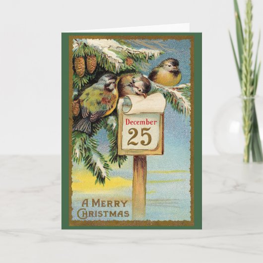 vrolijke kerstgroet kaart (Voorkant)