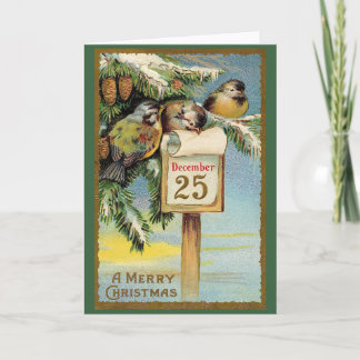 vrolijke kerstgroet kaart