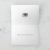 Vrolijke kerstgroet - Slapend Kat - Dromen Feestdagen Kaart (Binnen)