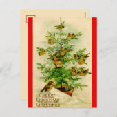 Vrolijke Kerstgroeten  Briefkaart (Voorkant / Achterkant)