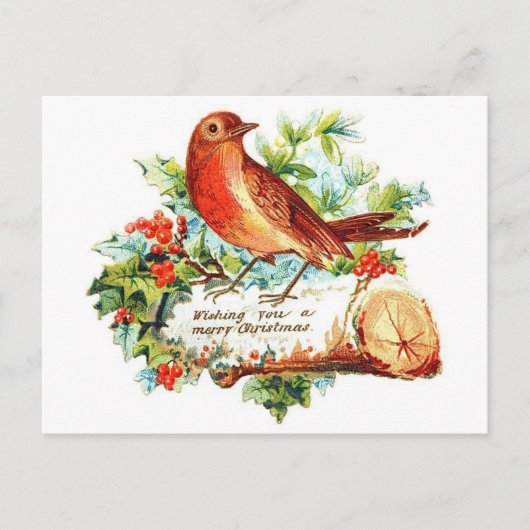 Vrolijke Kerstgroeten Feestdagenkaart (Voorkant)