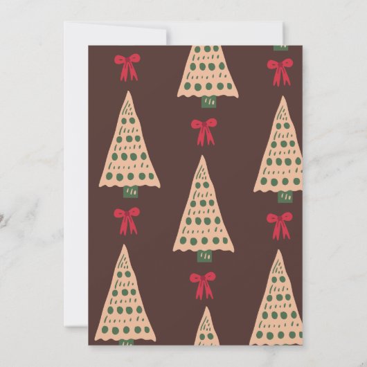 Vrolijke kerstgroeten Santa Kaart (Achterkant)