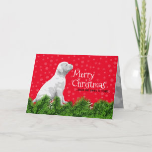 Vrolijke Kersthond Kaarten - Puppies Kerst