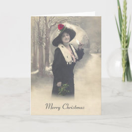 Vrolijke Kerstkaart Feestdagen Kaart