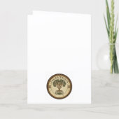 Vrolijke Kerstkaart Feestdagen Kaart (Achterkant)