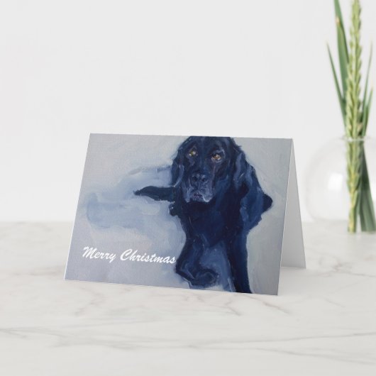 Vrolijke Kerstkaart Feestdagen Kaart (Voorkant)