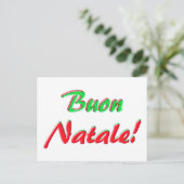 Vrolijke Kerstkaart Feestdagenkaart (Staand voorkant)