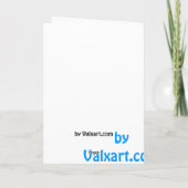 Vrolijke Kerstkaart van de Sneeuwman van Natale Feestdagen Kaart (Achterkant)