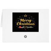 Vrolijke kerstkaarten (Achterkant Horizontaal)