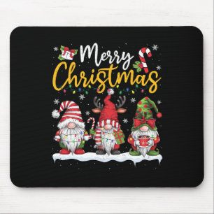 Vrolijke Kerstkabouters Lover Xmas Familie Mannen Muismat