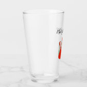 Vrolijke Kerstkatten Rood Groen Schattige Typograf Glas (Rechts)