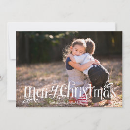 Vrolijke kerstknuffels | Vakantiefotokaart Feestdagenkaart