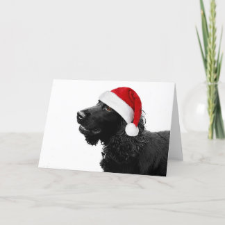 Vrolijke kerstkoker feestdagen kaart