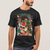 Vrolijke Kerstmagie: Feestelijke feestdagen T-shirt (Voorkant)