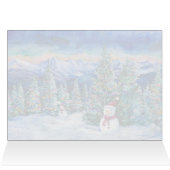 Vrolijke Kerstman - 5 "x 7" Art Kaart (Binnen Horizontaal (Boven))