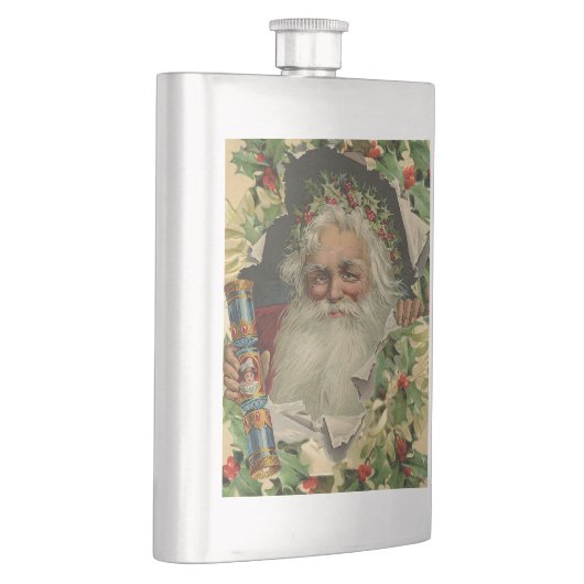 Vrolijke Kerstman Antiek Classic Flacon (Rechts)