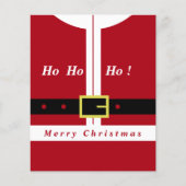 Vrolijke Kerstman Flyers (Voorkant)