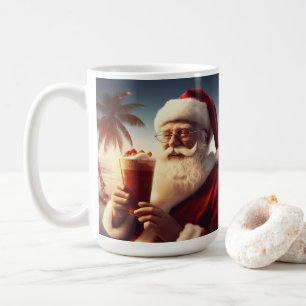 Vrolijke Kerstman in juli Koffiemok