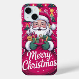 Vrolijke Kerstman iPhone / iPad hoesje