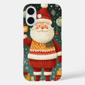 Vrolijke Kerstman Kerstcadeau's Case-Mate iPhone Case (Achterkant)