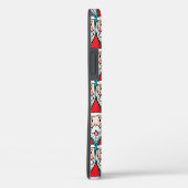 Vrolijke Kerstman Kerstmis Patroon Case-Mate iPhone Case (Achterkant / Rechts)